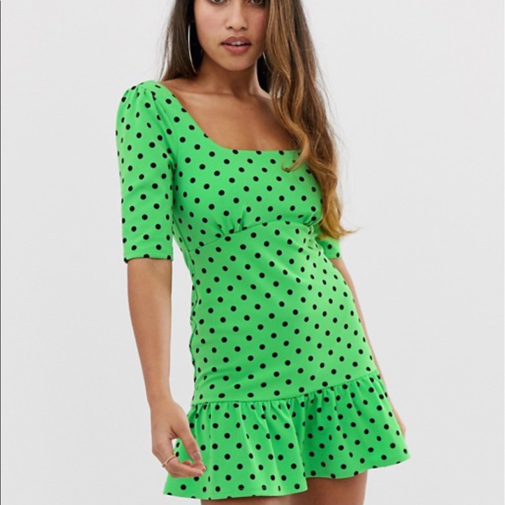 ❗️NEW Petite Polka Dot mini dress, size 10❗️